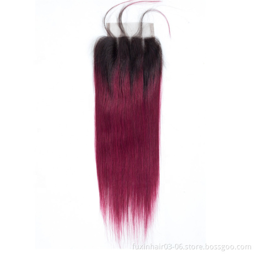 Double Drawn Virgin Human Extension Hair Wholesale Store Natural Three Part Lace Closure 1 Piece Vietnam Hair within 24 Hours